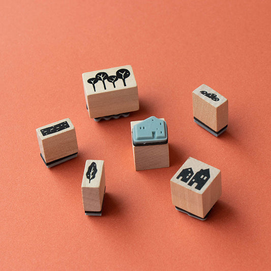 Stamps - Villages By Londji