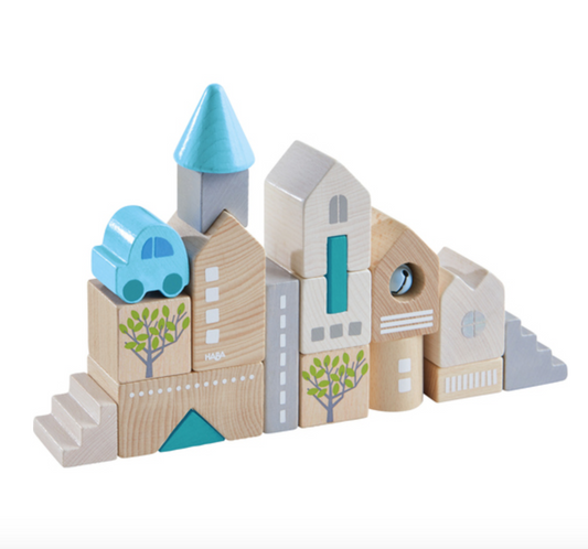 Bad Rodach 18 Piece Wooden Building Blocks by HABA