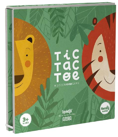 Tic Tac Toe - Lion & Tiger By Londji