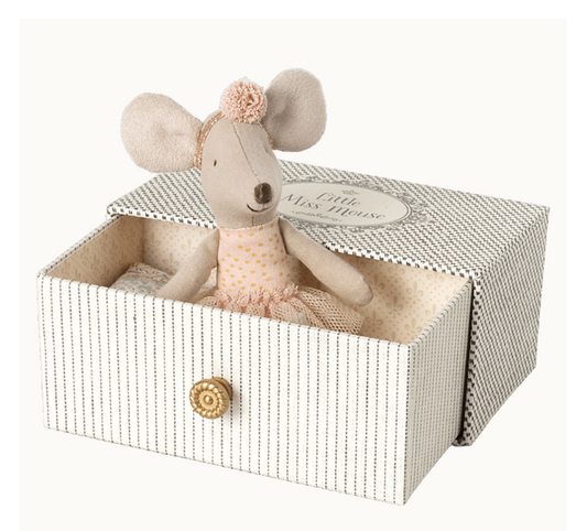 Maileg Dance Mouse in Daybed, Little Sister