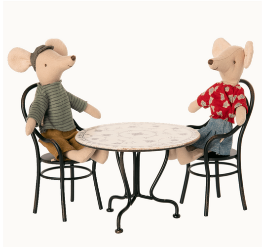 Maileg Dining table set w. 2 chairs