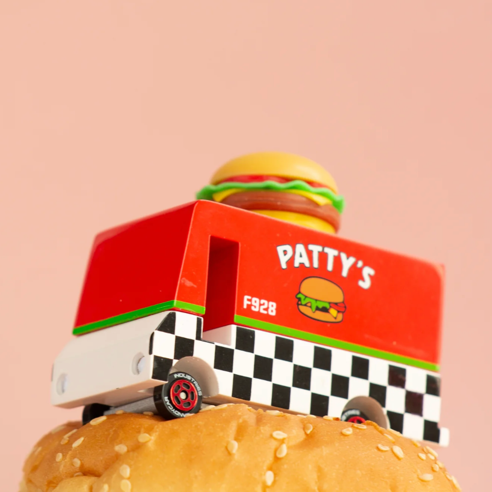 Candyvan Pattys Hamburger Van By Candylab