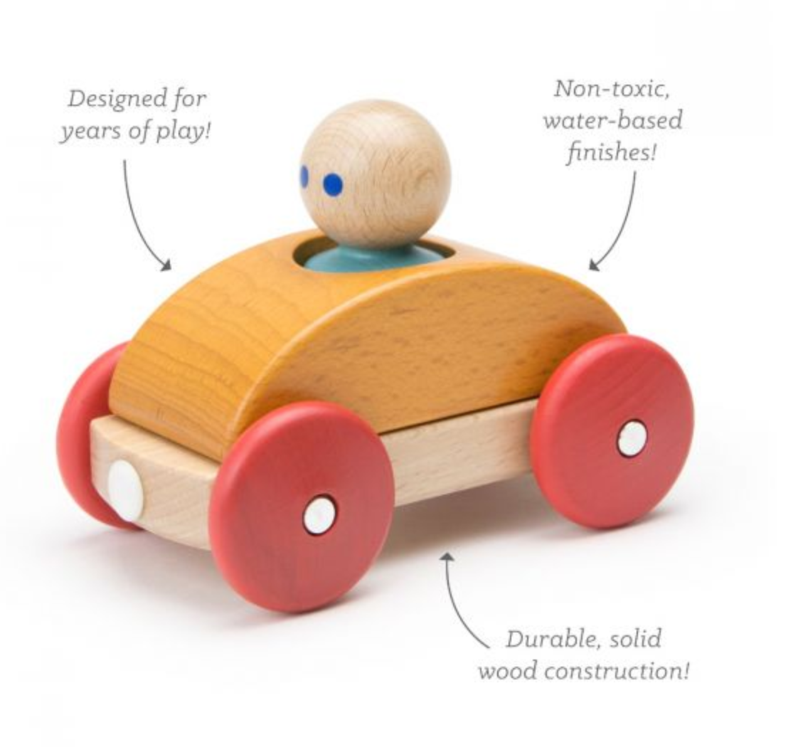 Magnetic Racers- Orange Racer – Kazka Toys