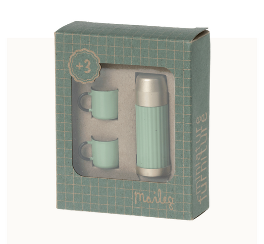 Maileg - Thermos and cups - Mint