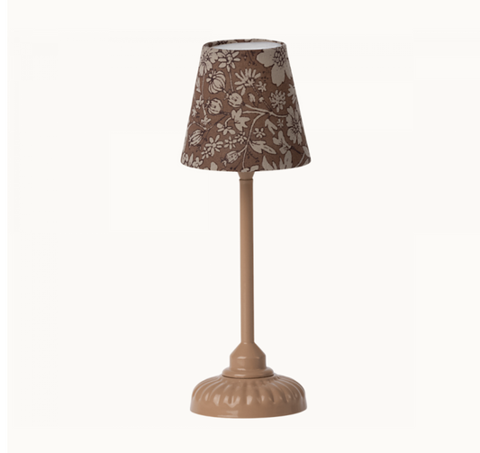 Maileg Vintage floor lamp, Small - Dark Rose