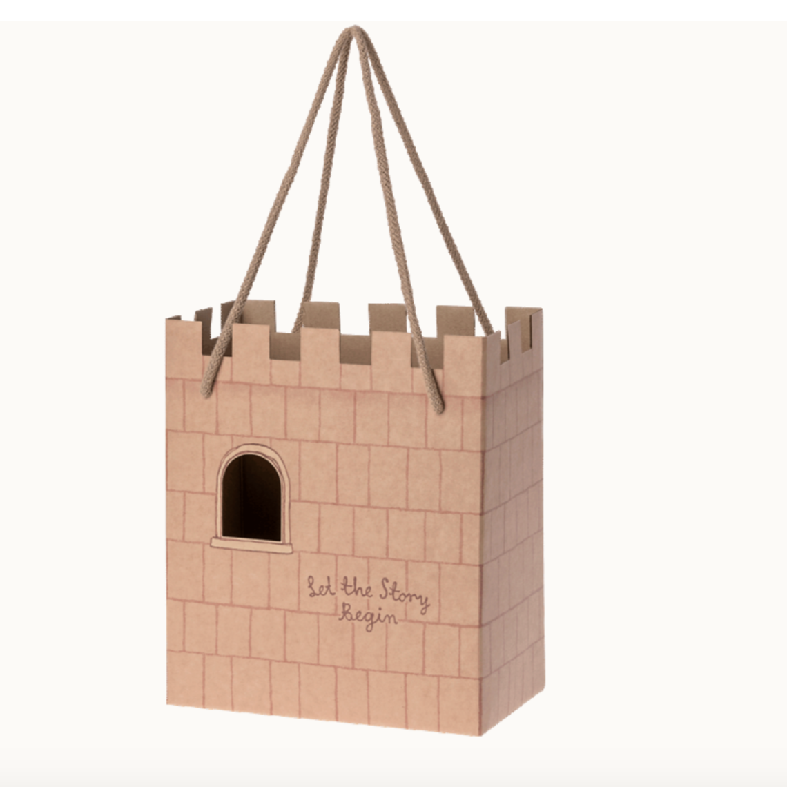 Maileg Paper bag, Castle: Let the story begin - Rose