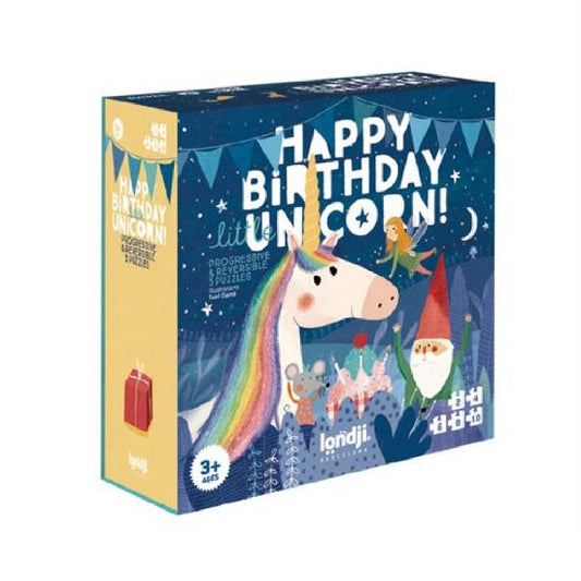 Puzzle - Happy Birthday Unicorn!  By Londji and Txell Darne