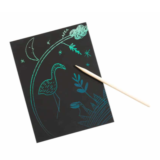 Scratch Art Cards By Moulin Roty
