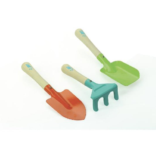 Outdoor - Garden Tool Set 3 pcs  Petits outils pour jardinier By Vilac